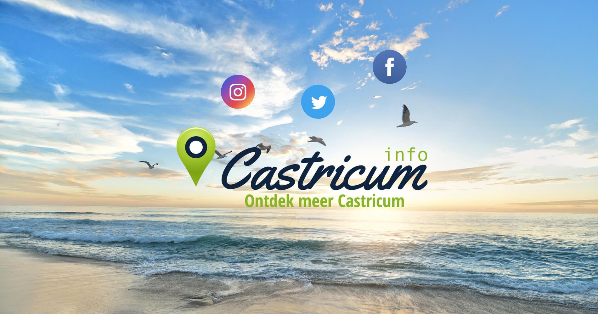 Volg Castricum op social media