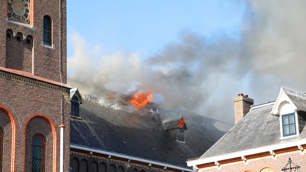 Brand kerk Limmen